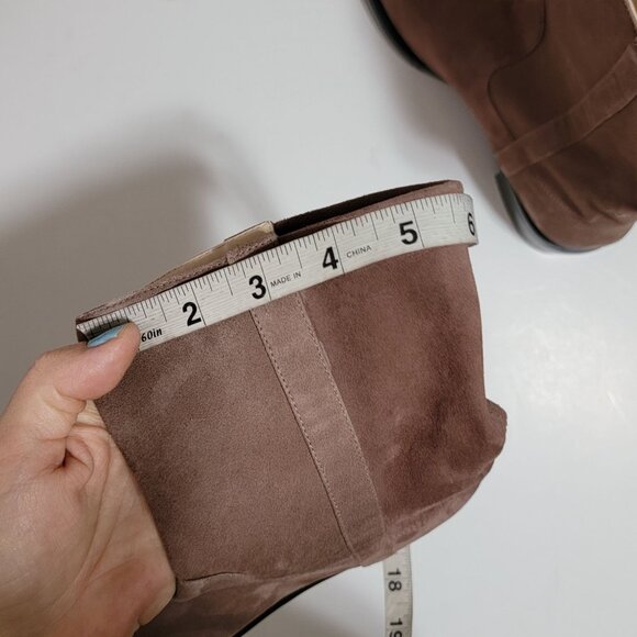 NEW Stuart Weitzman Sadie Boots Womens 9.5 Brown Suede Versatile Contemporary - Picture 10 of 10